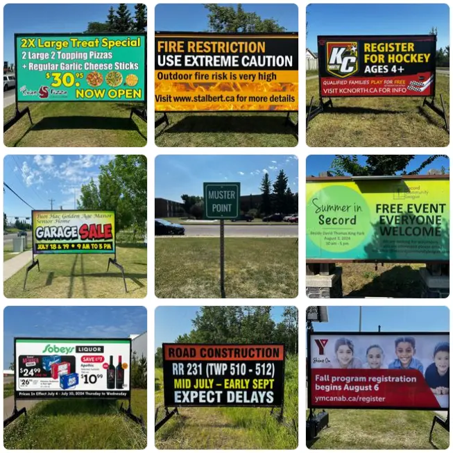 Edmonton Advertising Signs Services