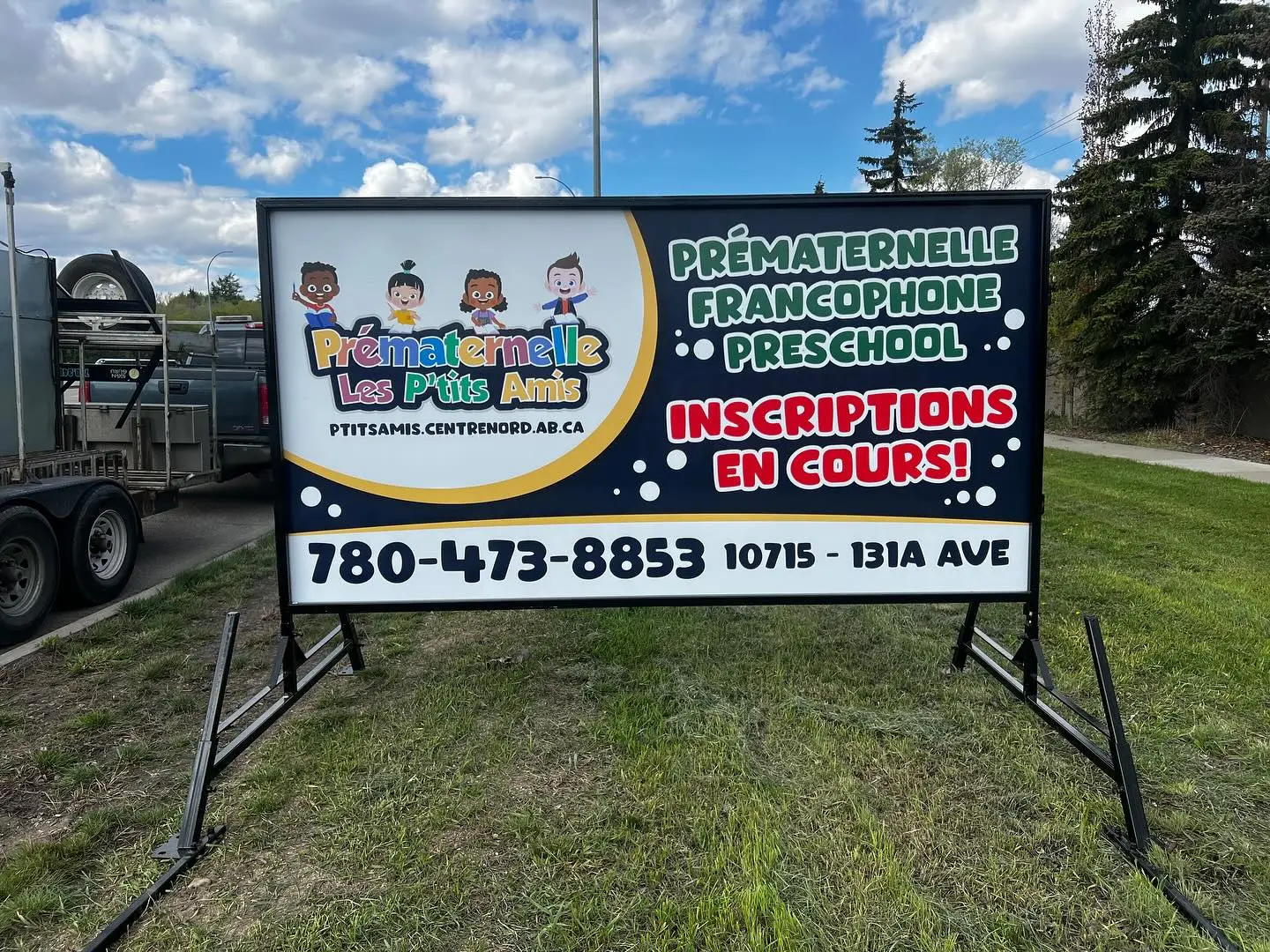 Edmonton School Portable Signs